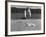 Baseball Player Richie Ashburn Making a Belly-Whopper Slide into Base During Practice-Ralph Morse-Framed Premium Photographic Print
