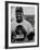 Baseball Player Willie Mays Posing for a Picture-null-Framed Premium Photographic Print