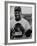 Baseball Player Willie Mays Posing for a Picture-null-Framed Premium Photographic Print