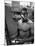 Baseball Player Willie Mays Shaving in the Locker Room-John Dominis-Mounted Premium Photographic Print