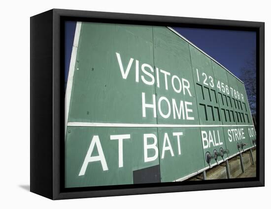 Baseball Scoreboard-Alan Schein-Framed Premier Image Canvas