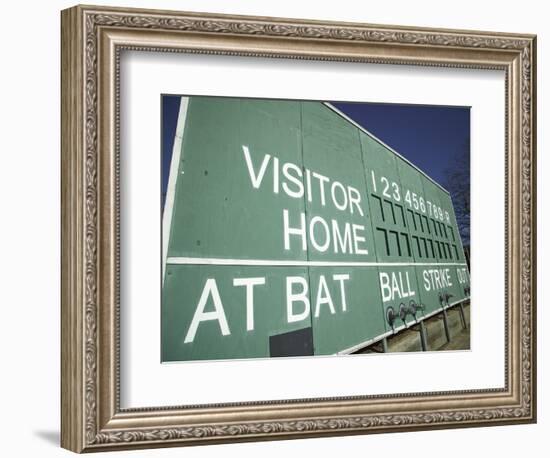 Baseball Scoreboard-Alan Schein-Framed Photographic Print