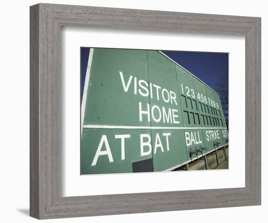 Baseball Scoreboard-Alan Schein-Framed Photographic Print