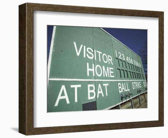 Baseball Scoreboard-Alan Schein-Framed Photographic Print