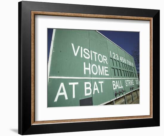 Baseball Scoreboard-Alan Schein-Framed Photographic Print