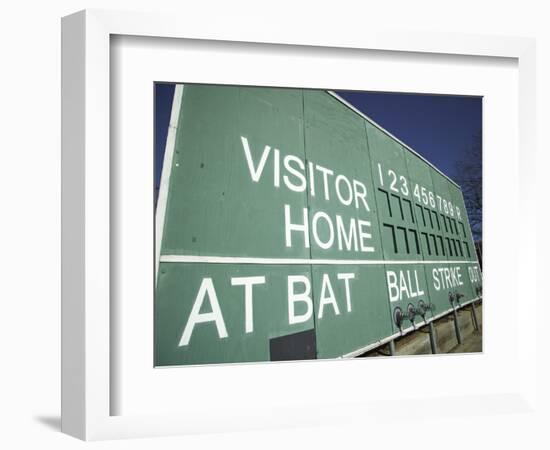 Baseball Scoreboard-Alan Schein-Framed Photographic Print