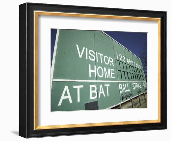 Baseball Scoreboard-Alan Schein-Framed Photographic Print