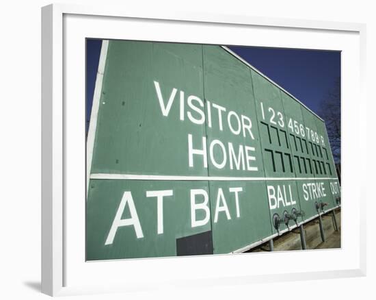 Baseball Scoreboard-Alan Schein-Framed Photographic Print