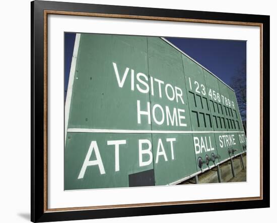 Baseball Scoreboard-Alan Schein-Framed Photographic Print