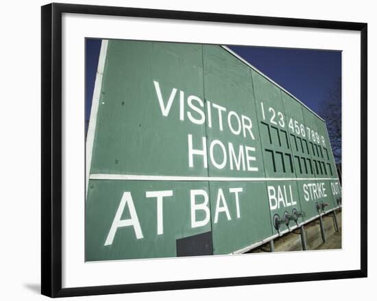 Baseball Scoreboard-Alan Schein-Framed Photographic Print