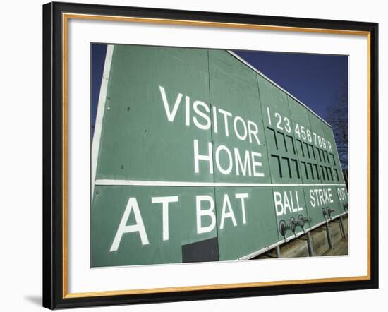 Baseball Scoreboard-Alan Schein-Framed Photographic Print