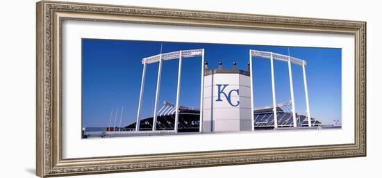 Baseball Stadium, Kauffman Stadium, Kansas City, Missouri, USA-null-Framed Photographic Print