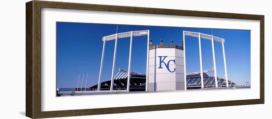 Baseball Stadium, Kauffman Stadium, Kansas City, Missouri, USA-null-Framed Photographic Print