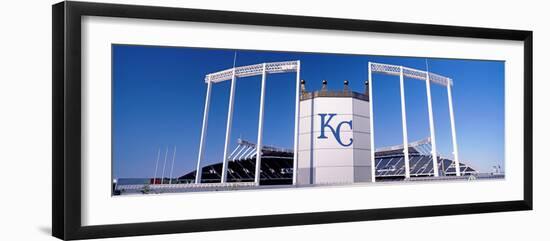 Baseball Stadium, Kauffman Stadium, Kansas City, Missouri, USA-null-Framed Photographic Print