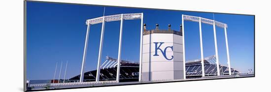 Baseball Stadium, Kauffman Stadium, Kansas City, Missouri, USA-null-Mounted Photographic Print