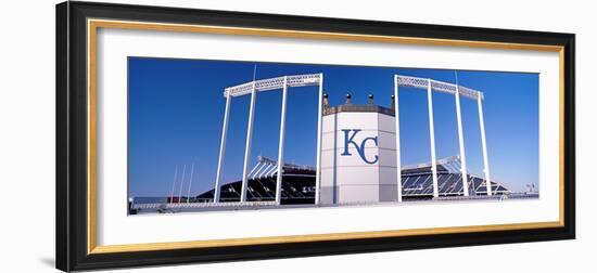 Baseball Stadium, Kauffman Stadium, Kansas City, Missouri, USA-null-Framed Photographic Print