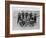 Baseball Team of Railroad Workers in 1889-null-Framed Giclee Print