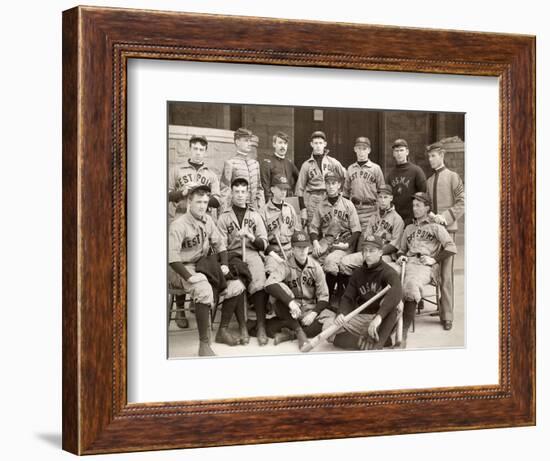 Baseball: West Point, 1896-null-Framed Giclee Print