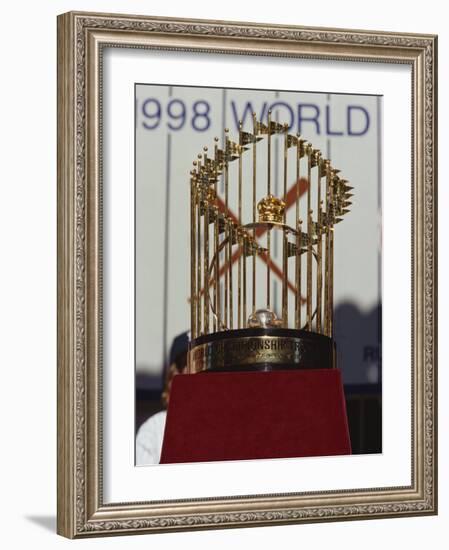 Baseball World Series Trophy-Steven Sutton-Framed Photographic Print