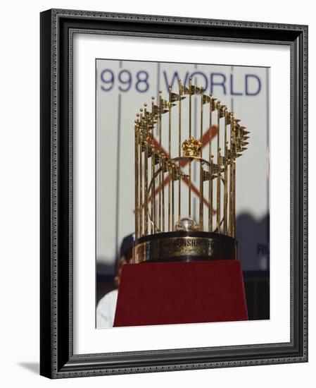 Baseball World Series Trophy-Steven Sutton-Framed Photographic Print