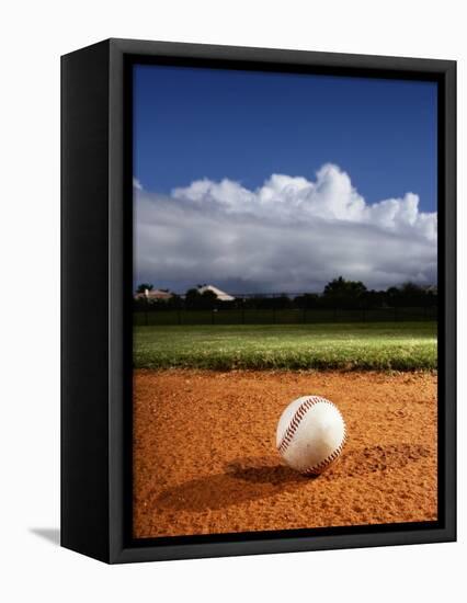 Baseball-Randy Faris-Framed Premier Image Canvas