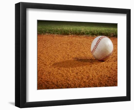 Baseball-Randy Faris-Framed Photographic Print