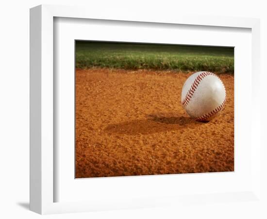 Baseball-Randy Faris-Framed Photographic Print