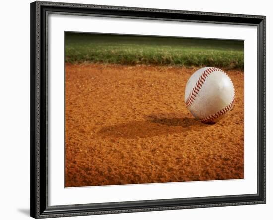 Baseball-Randy Faris-Framed Photographic Print