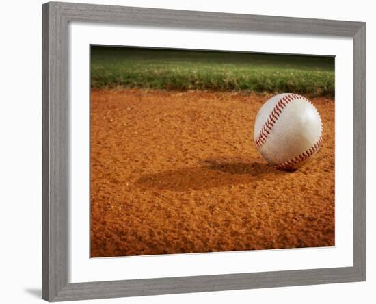 Baseball-Randy Faris-Framed Photographic Print