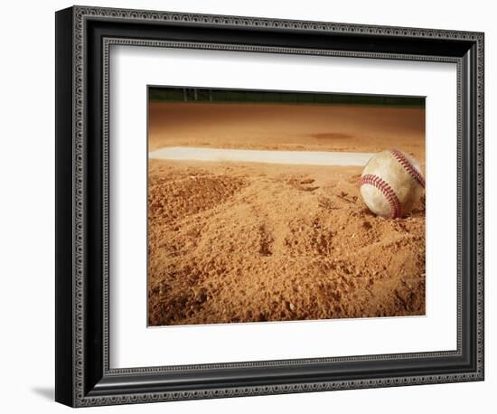 Baseball-Randy Faris-Framed Photographic Print