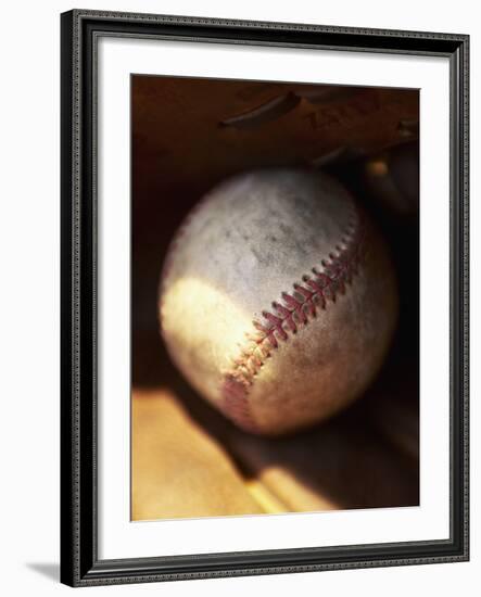 Baseball-Randy Faris-Framed Photographic Print