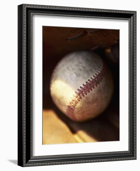 Baseball-Randy Faris-Framed Photographic Print