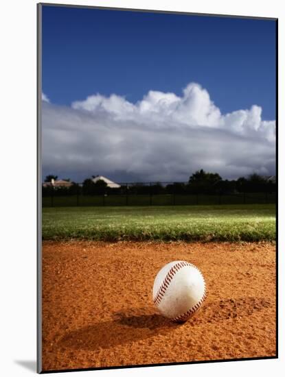 Baseball-Randy Faris-Mounted Photographic Print