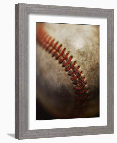 Baseball-Randy Faris-Framed Photographic Print