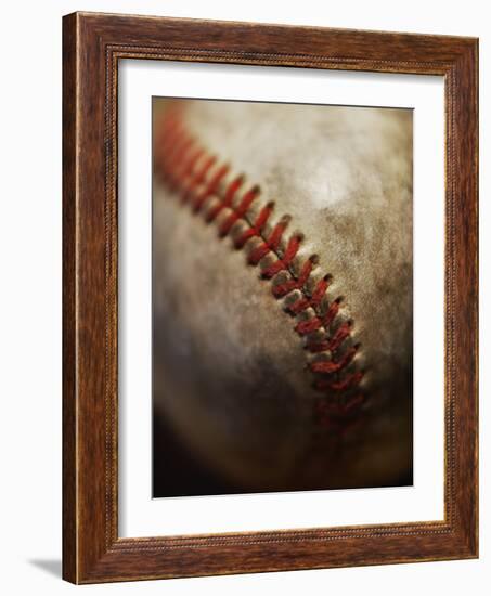 Baseball-Randy Faris-Framed Photographic Print