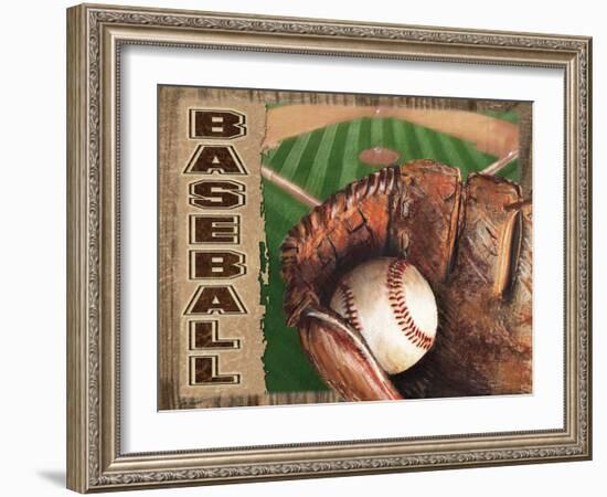 Baseball-Todd Williams-Framed Art Print