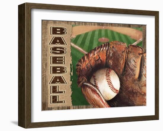 Baseball-Todd Williams-Framed Art Print