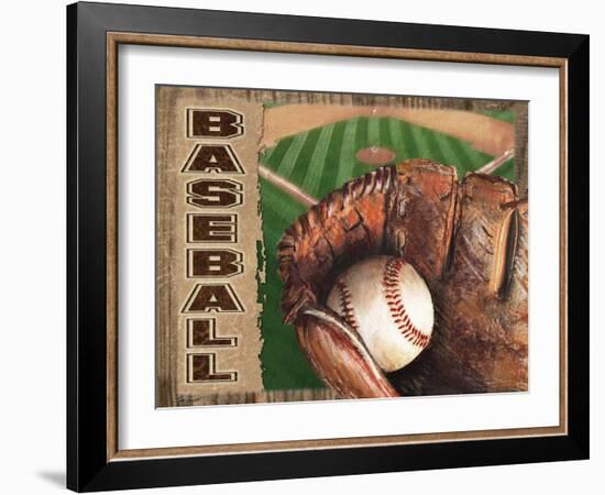 Baseball-Todd Williams-Framed Art Print