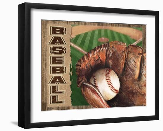 Baseball-Todd Williams-Framed Art Print