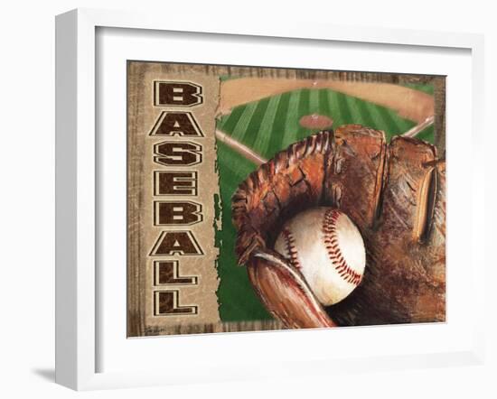 Baseball-Todd Williams-Framed Art Print