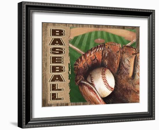 Baseball-Todd Williams-Framed Art Print