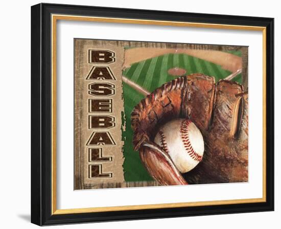 Baseball-Todd Williams-Framed Art Print