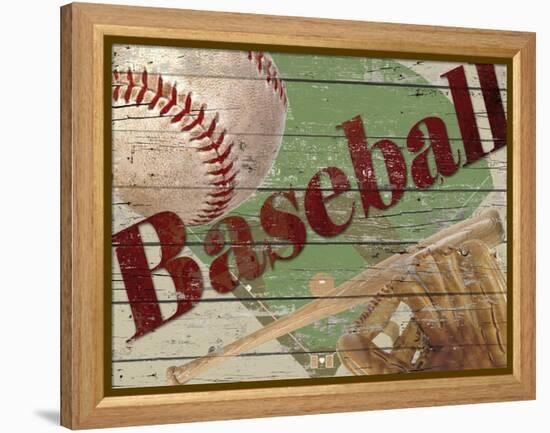 Baseball-Karen Williams-Framed Premier Image Canvas