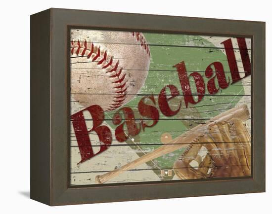 Baseball-Karen Williams-Framed Premier Image Canvas