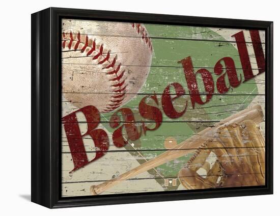 Baseball-Karen Williams-Framed Premier Image Canvas