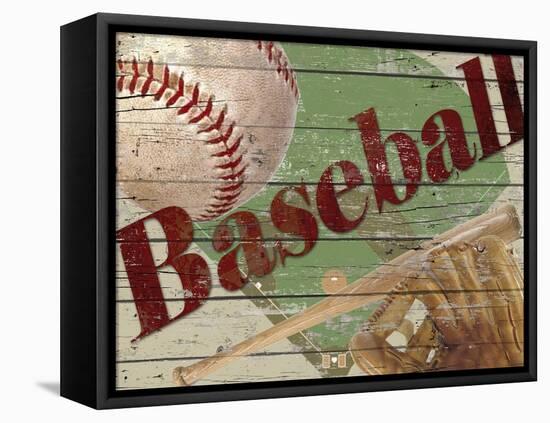 Baseball-Karen Williams-Framed Premier Image Canvas