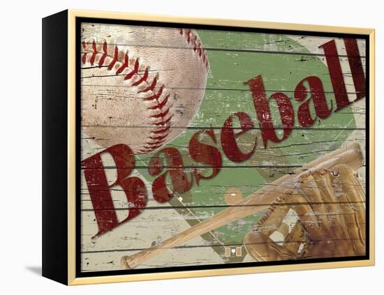 Baseball-Karen Williams-Framed Premier Image Canvas