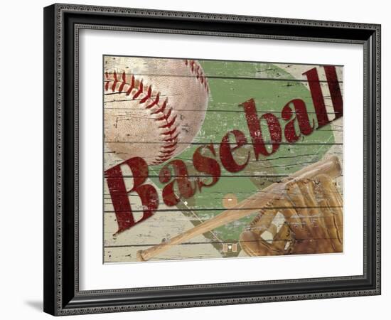 Baseball-Karen Williams-Framed Giclee Print