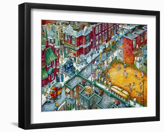 Baseball-Bill Bell-Framed Giclee Print