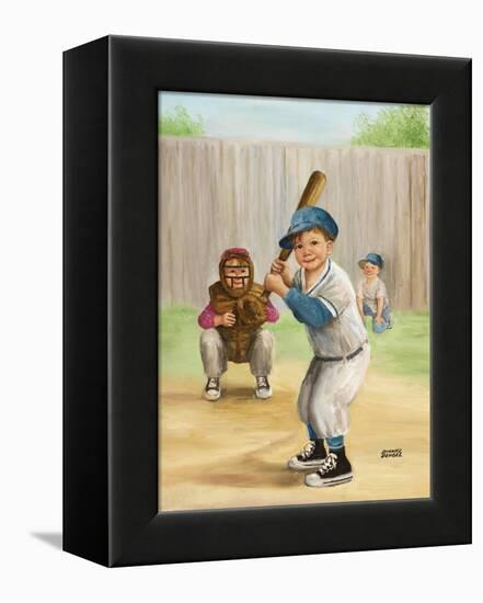 Baseball-Dianne Dengel-Framed Premier Image Canvas